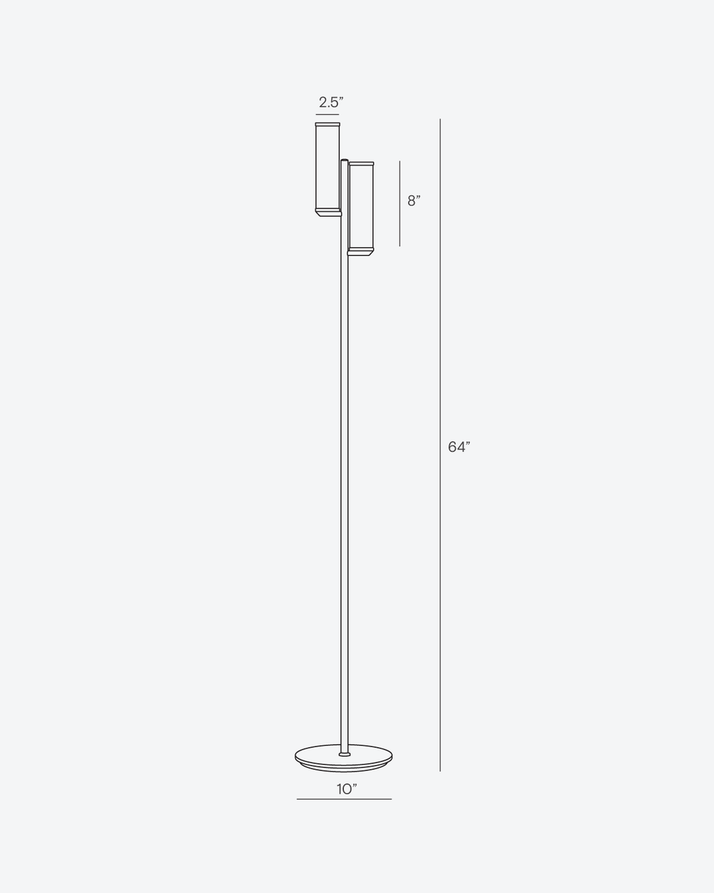Gemini Floor Lamp