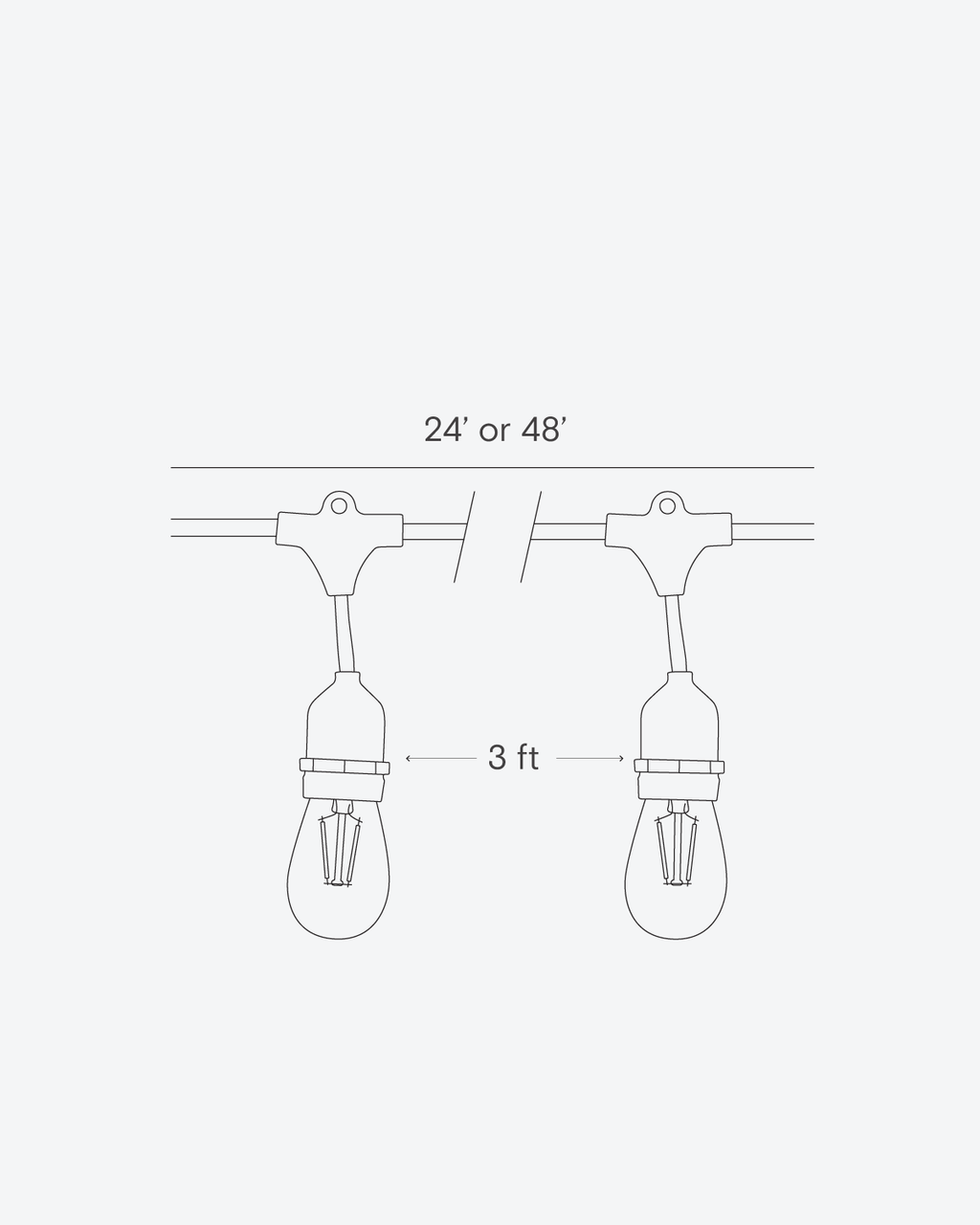 Ambience Pro LED Plug-in String Lights