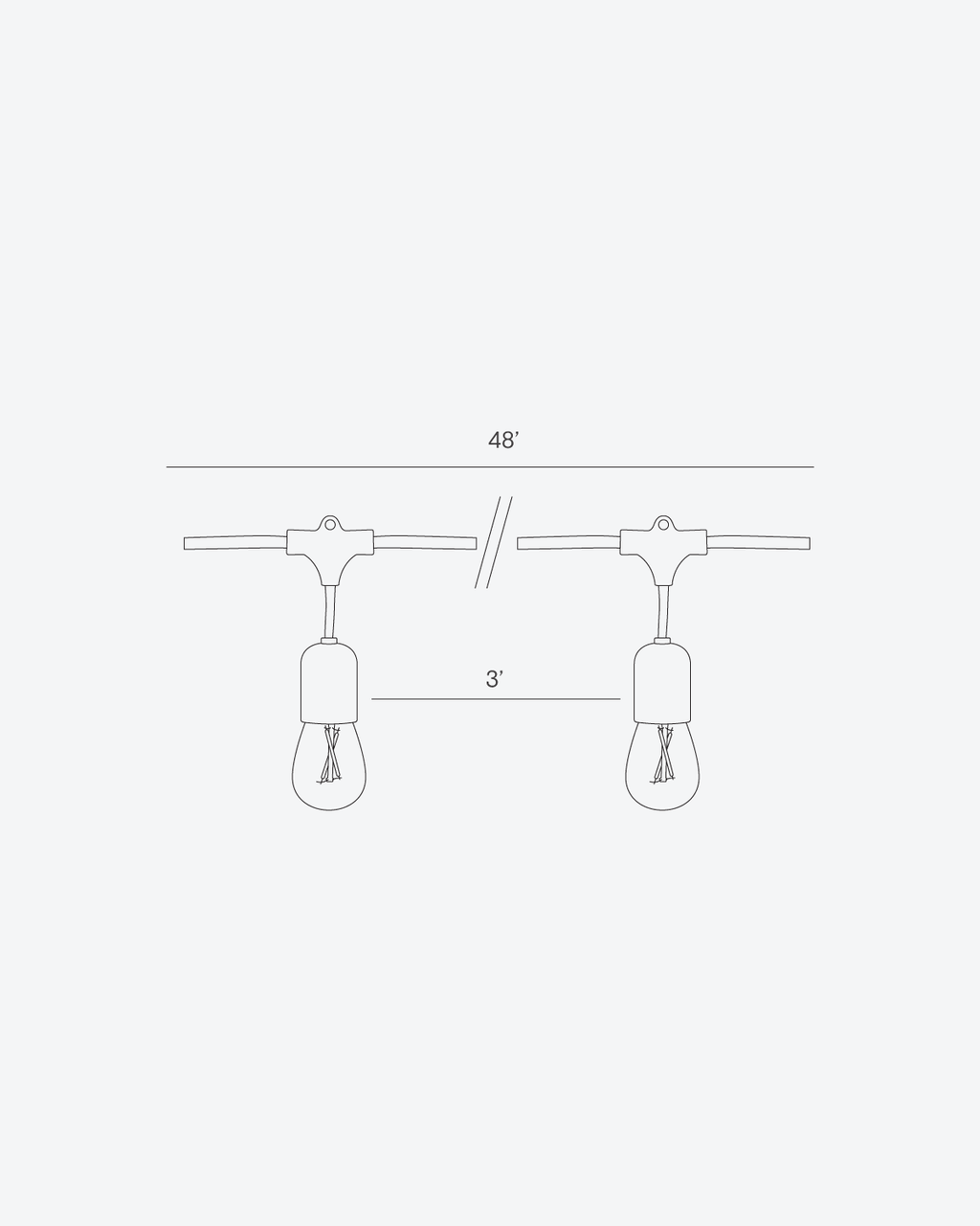 Glow Heavy Duty Plug-in String Lights