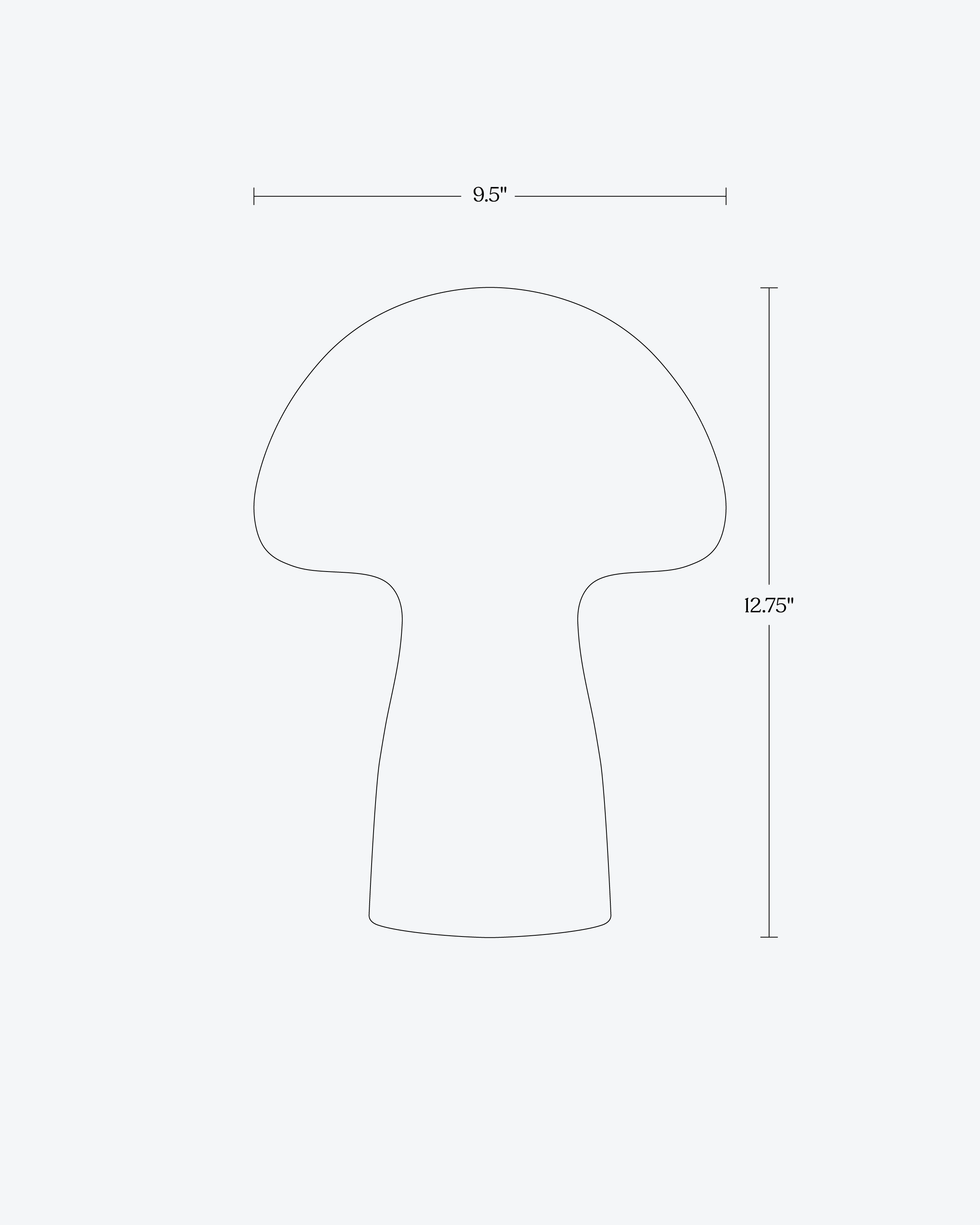 Mushroom Table Lamp