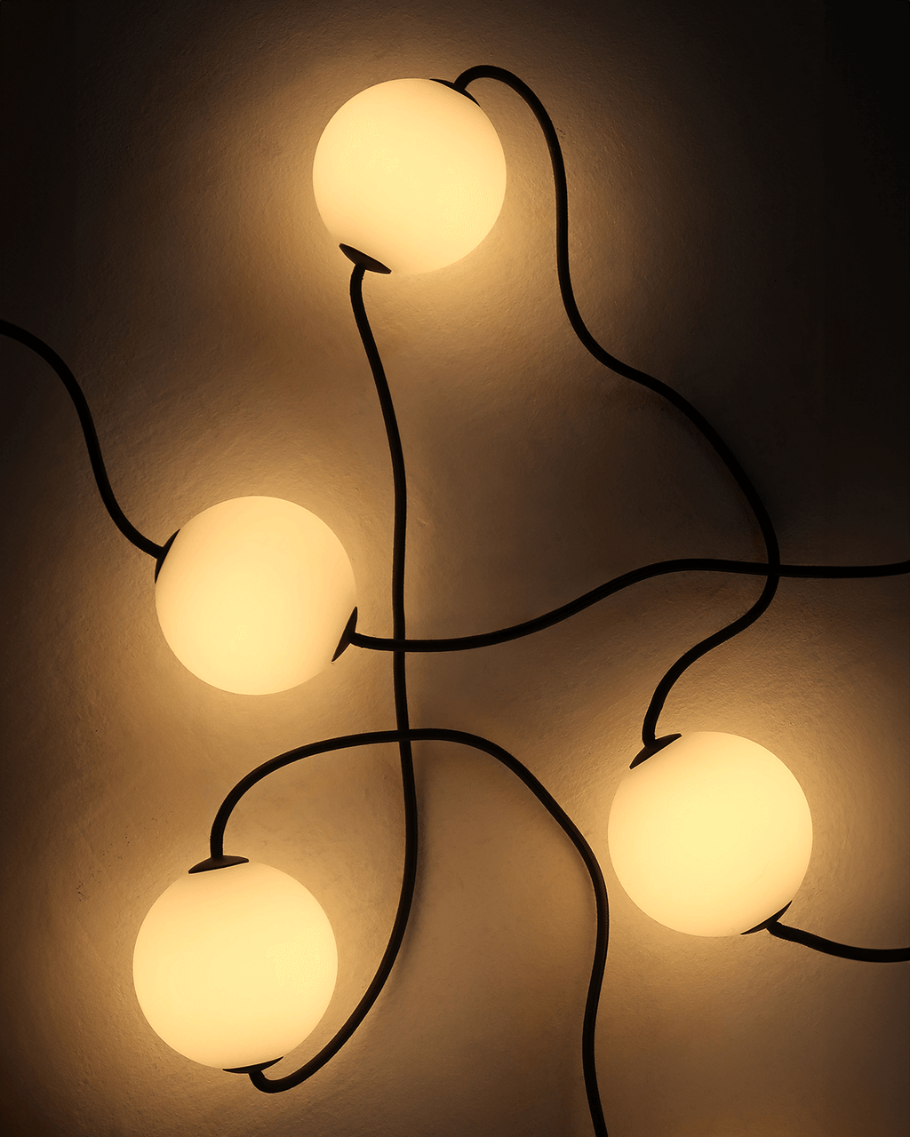 Orb Plug-in String Lights